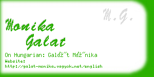 monika galat business card